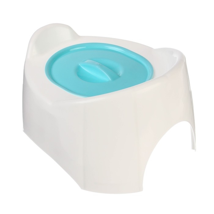 Горшок детский с крышкой &laquo;Малышок&raquo;, для мальчика, цвет МИКС