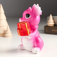 Копилка полистоун "Дракоша в шарфике с подарками" МИКС 9,5х9х13,5 см Копилка полистоун "Дракоша в шарфике с подарками" МИКС 9,5х9х13,5 см