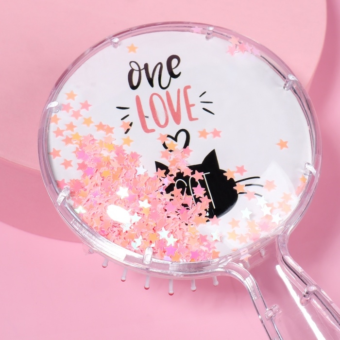 Расчёска-шейкер, 8,5 &times; 17,5 см, рисунок МИКС