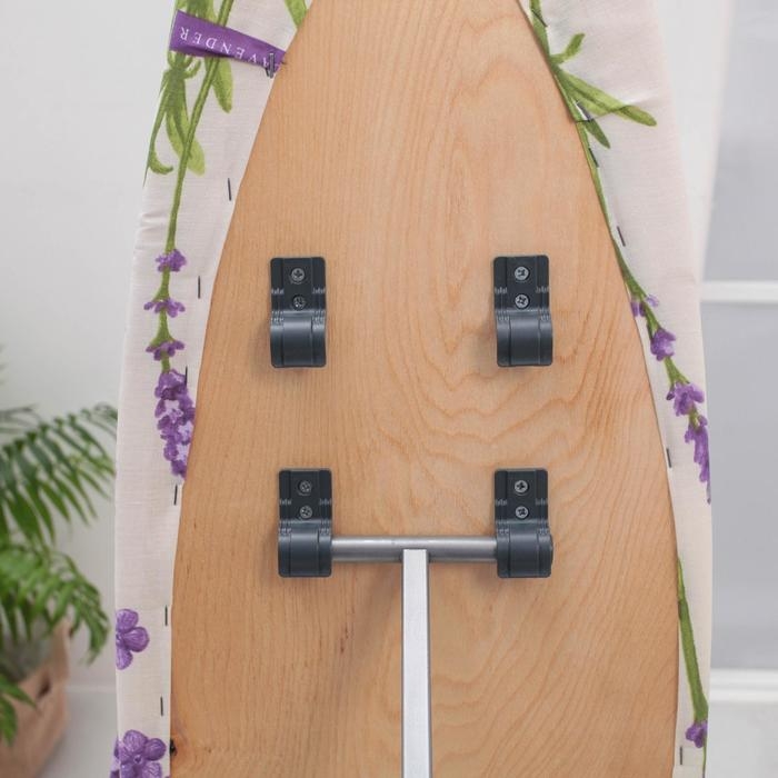 Доска гладильная Nika &laquo;Ника 3&raquo;, 123&times;34,5 см, два положения высоты 70,85 см, цвет микс