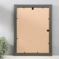 Фоторамка пластик "МИРАМ" 25х35 см чёрный (пластиковый экран)