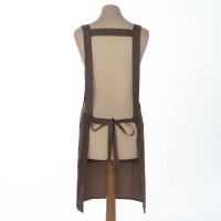 Фартук Этель "Стиль" цв.коричневый 60 х75см, 60% п/э, 20% хлопок, 20% лён