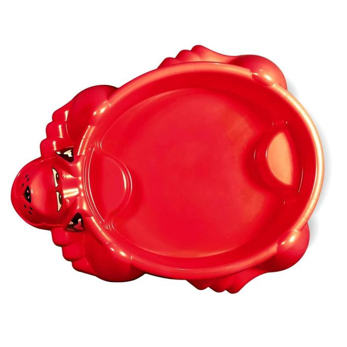 Песочница &laquo;Собачка&raquo;, цвет красный