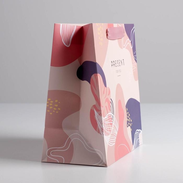 Пакет подарочный ламинированный квадратный, упаковка, Present for you, 22 х 22 х 11 см Пакет подарочный ламинированный квадратный, упаковка, Present for you, 22 х 22 х 11 см