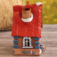 Аромалампа Домик «Катрин», ручная работа, микс 9,5 см Аромалампа Домик «Катрин», ручная работа, микс 9,5 см