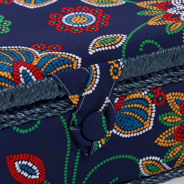 Шкатулка для рукоделия Шкатулка для рукоделия "Цветочная мозаика" 24х16х11 см