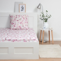 Комплект Экономь и Я «Эвкалипт»: Простыня 145х214 см, наволочка 70х70 см, бязь, 100% хлопок Комплект Экономь и Я «Эвкалипт»: Простыня 145х214 см, наволочка 70х70 см, бязь, 100% хлопок