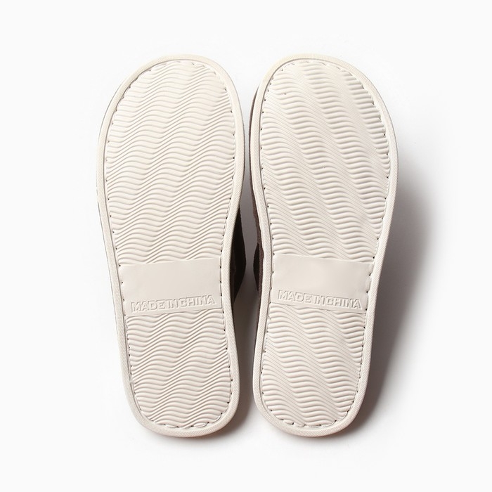 Тапочки мужские размер 44-45, цвет коричневый