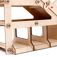 Конструктор &laquo;Парковка. Картинг Парк&raquo;, 146 деталей, 70х17х37 см