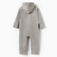 Комбинезон детский MINAKU: Fleece Soft, цвет серый, рост 110 см Комбинезон детский MINAKU: Fleece Soft, цвет серый, рост 110 см