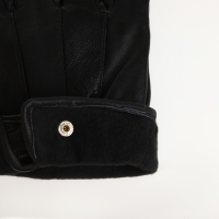 Перчатки мужские, размер XXXL, с утеплителем, цвет чёрный Перчатки мужские, размер XXXL, с утеплителем, цвет чёрный