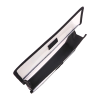 Папка для тетрадей А5 (230 х 190 х 50 мм), с клапаном на липучке, пластик/текстиль, Calligrata, "Панда"