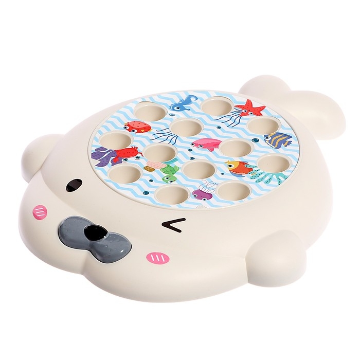 Рыбалка магнитная &laquo;Тюлень&raquo;, 12 рыбок, 2 удочки