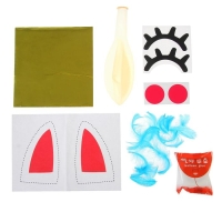 Шар латексный 18" "Единорог", 1 шт., наклейки, перья Шар латексный 18" "Единорог", 1 шт., наклейки, перья