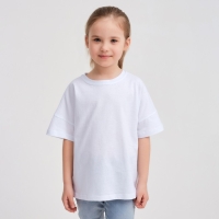 Футболка детская MINAKU Future, цвет белый, рост 134 Футболка детская MINAKU Future, цвет белый, рост 134