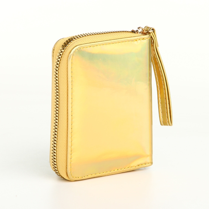Кошелёк на молнии, цвет золотой Кошелёк на молнии, цвет золотой