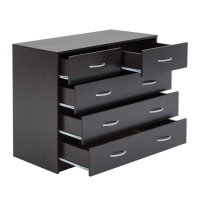 Комод 5 ящиков, 900х480х800, Венге темный