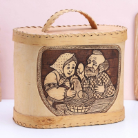 Хлебница на 2 булки, 24х16х20 см Хлебница на 2 булки, 24х16х20 см