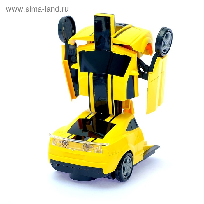 Машина «Автобот», трансформируется, световые и звуковые эффекты, работает от батареек Машина «Автобот», трансформируется, световые и звуковые эффекты, работает от батареек