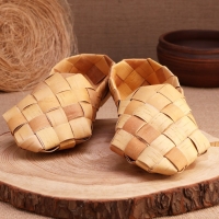 Лапти из бересты, р-р 35-37