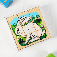 Кубики &laquo;Животные леса&raquo;, 9 элементов