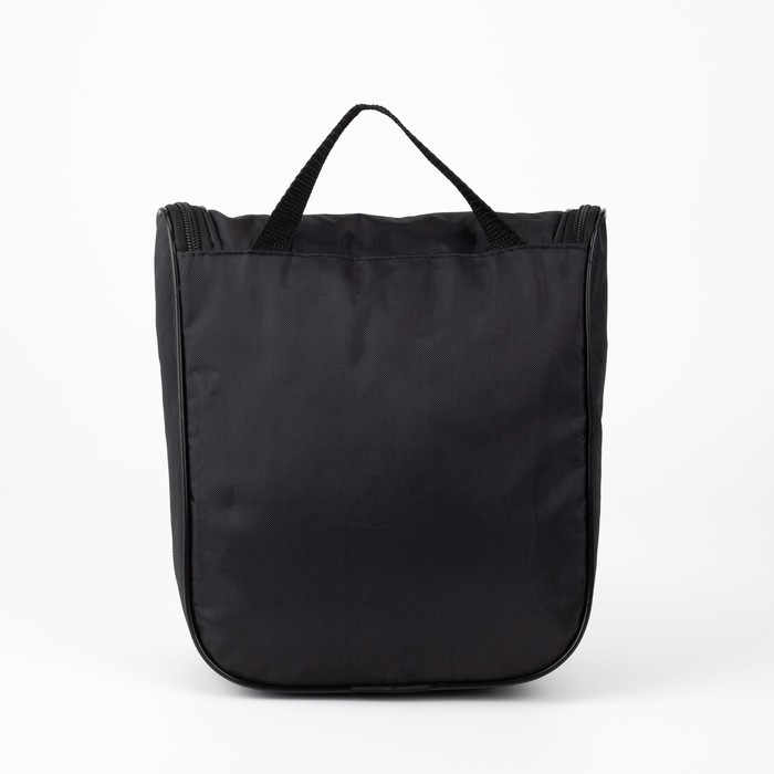 Косметичка-несессер на молнии, цвет чёрный Косметичка-несессер на молнии, цвет чёрный