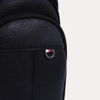 Сумка-слинг мужская, искусственная кожа, цвет чёрный Сумка-слинг мужская, искусственная кожа, цвет чёрный