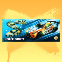 Машина радиоуправляемая «Дрифт», сменные колеса, световые эффекты, работает от аккумулятора Машина радиоуправляемая «Дрифт», сменные колеса, световые эффекты, работает от аккумулятора