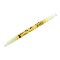 Маркер текстовыделитель 0,5-3.5 мм ErichKrause Visioline V-16 Brush Neon, двухсторонний, желтый неон, чернила на водной основе Маркер текстовыделитель 0,5-3.5 мм ErichKrause Visioline V-16 Brush Neon, двухсторонний, желтый неон, чернила на водной основе