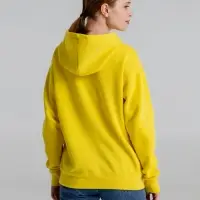 Толстовка с капюшоном Slam 320, лимонно-желтая, размер M