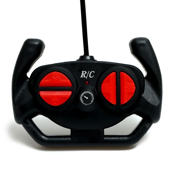 Джип радиоуправляемый &laquo;Полиция&raquo;, работает от батареек, цвет белый