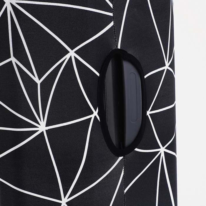 Чехол на чемодан M TEXTURA, цвет чёрный Чехол на чемодан M TEXTURA, цвет чёрный