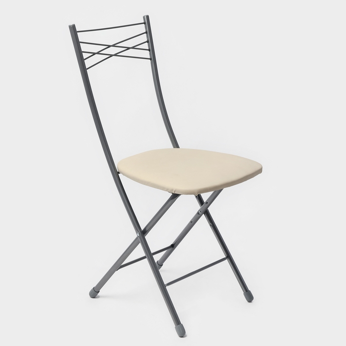 Набор стульев &laquo;Ника 1&raquo;, складной ССН1/1, слоновая кость, 2 шт