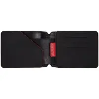 Портмоне Arrival, черное с красным Портмоне Arrival, черное с красным