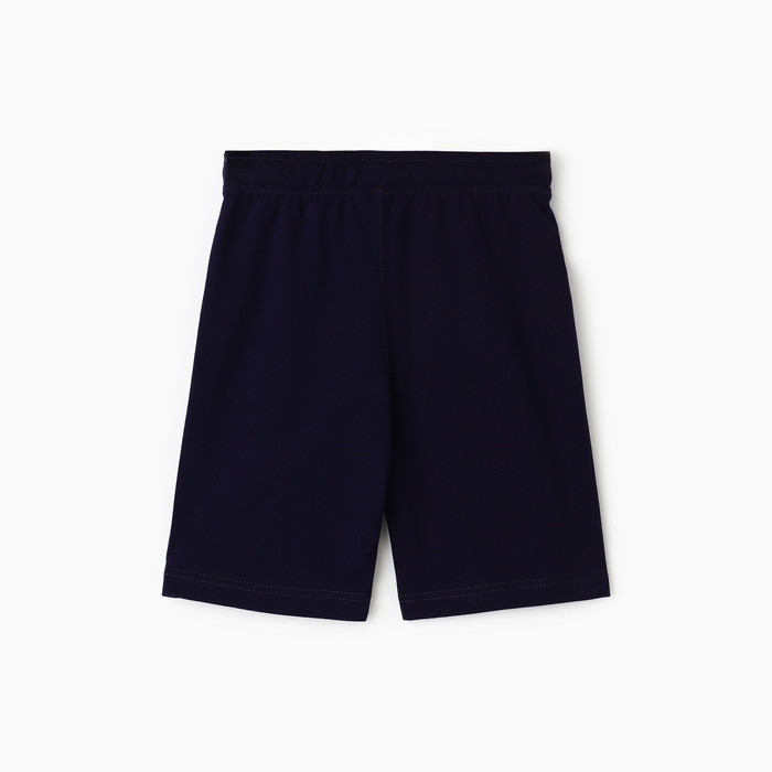 Шорты для мальчика, цвет тёмно-синий, рост 104 см