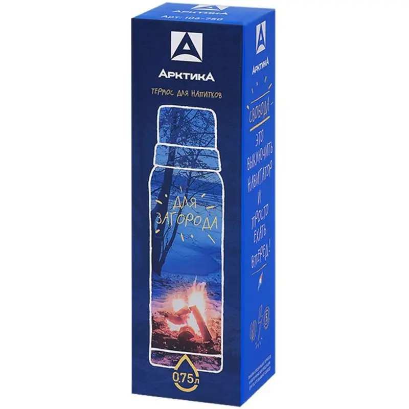 Термос «Арктика Hammerite 750», красный Термос «Арктика Hammerite 750», красный