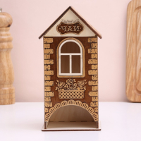 Чайный домик &laquo;Ажур&raquo;, 10х9х20 см, береста