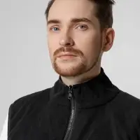 Жилет двусторонний Manifest из светоотражающей ткани, серый, размер M/L