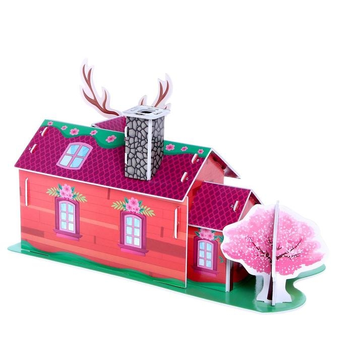 3D Конструктор из пенокартона &laquo;Домик Феи&raquo;, 22 детали