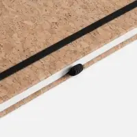 Блокнот Corkfolio, черный