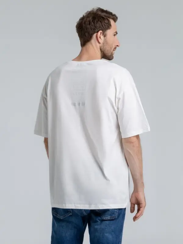 Футболка оверсайз &laquo;Чистая соль&raquo;, молочно-белая, размер XS/S (44-46)