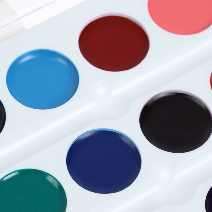 Акварель медовая 24 цвета, ЗХК Акварель медовая 24 цвета, ЗХК "Я - Художник!", без кисти, в пластиковой коробке, 227422003