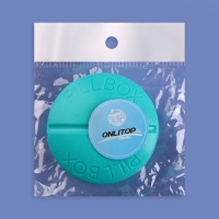 Таблетница &laquo;Pill Box&raquo;, d = 6,5 см, 4 секции, цвет МИКС