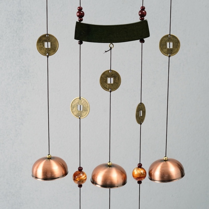 Музыка ветра металл Музыка ветра металл "Дуги" 6 колокольчиков 80 см