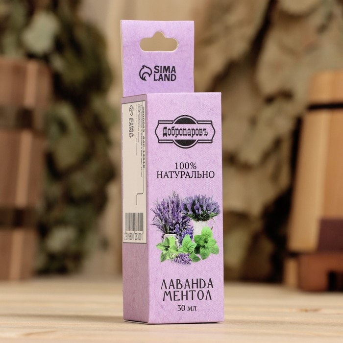Эфирное масло Эфирное масло "Лаванда и ментол", 30 мл, Добропаровъ