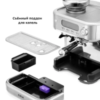 Кофейная станция кофеварка рожковая КТ-7113 - 1770 Вт Кофейная станция кофеварка рожковая КТ-7113 - 1770 Вт