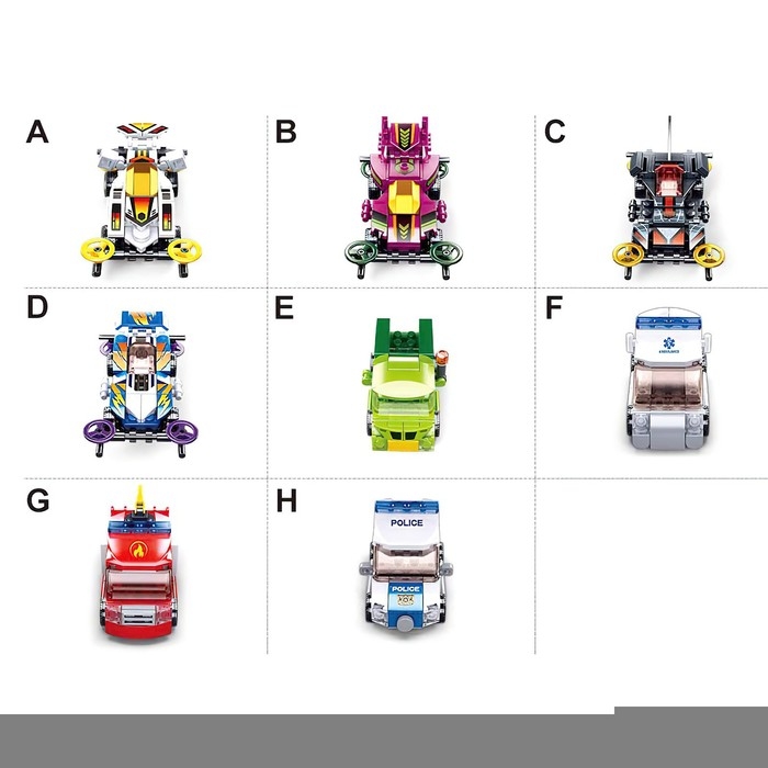Конструктор инерционный Механо &laquo;Пожарная&raquo;, 55 деталей