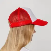 Бейсболка Sunbreaker, красная с белым