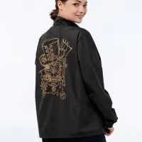 Ветровка John Steampunk, черная, размер M