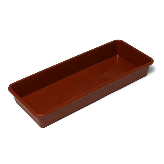 Ящик для рассады, 53 × 21.5 × 7.2 см, 7.5 л, пластик, МИКС Ящик для рассады, 53 × 21.5 × 7.2 см, 7.5 л, пластик, МИКС